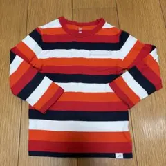 【美品】ギャップ　Tシャツ　長袖　3years ボーダー