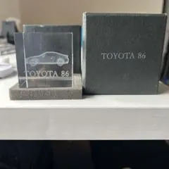 TOYOTA 86 クリスタル置物 専用ボックス付き - メルカリ