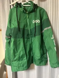 Grab フード付きジャケット 緑色　未使用