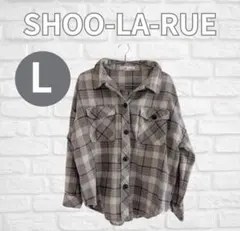 SHOO-LA-RUE/チェック/柄/L/ポケット/アウター/ワールド/ベージュのサムネイル
