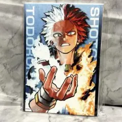 轟焦凍 ヒロアカ フルカラーアートボード キャンバスボード ジャンショ 原作