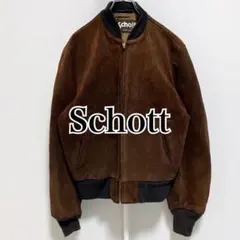 Schott ショット スエードジャケット70〜80s 70s RANCHER Schott Bros ショット スエード レザージャケット 焦げ茶