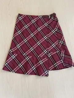 BURBERRY BLUE LABEL チェック柄フレアスカート 36