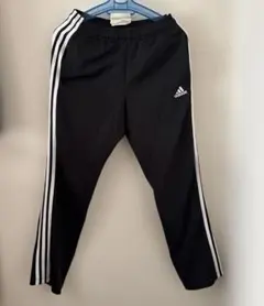 adidas ブラック ジャージパンツ Mサイズ