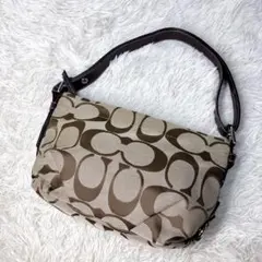 COACH シグネチャー ワンショルダー ショルダー バッグ Y2K 金具のサムネイル