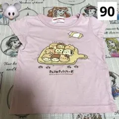 サンリオ ピンク 半袖 Tシャツ キッズ 90