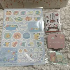 ポケモンセンター　Little Daydream シール　アクキー　セット