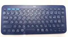 logicool ワイヤレスキーボード 日本語配列 ネイビー　K380
