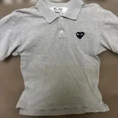 PLAY COMME des GARÇONS ポロシャツ グレー M - メルカリ