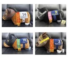 AVANTI ソングオブウインド ラインクラフト ヒシアマゾン 競馬 ぬいぐるみ AVANTI ソングオブウインド ラインクラフト ヒシアマゾン 競馬