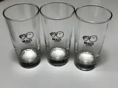 MALT'S BEER ロゴ入りグラス 3個セット