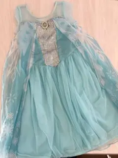 エルサ　水色　ドレス ディズニー　H&M アナ雪　プリンセス　雪　110 120