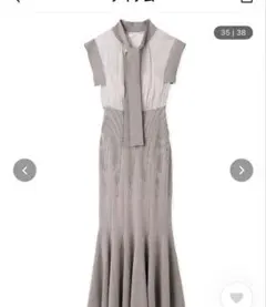 【新品未使用】FRAY I.Dノースリーブ ニットロングワンピース