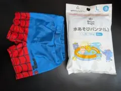 スパイダーマン 水遊びパンツ Lサイズ 3枚セット