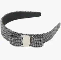 新品 Salvatore Ferragamo カチューシャ チェック 千鳥柄 - メルカリ