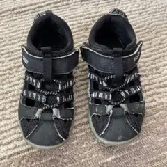 イフミー✖️ブリーズ　キッズ サンダル 黒 16センチ