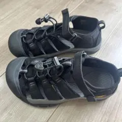 KEEN キッズ サンダル ブラック　23㎝