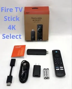 Fire TV Stick 4K Select 本体と付属品のサムネイル