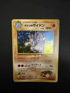 【美品】タケシのサイドン ニビシティジム タケシ 渦巻きホロvintage
