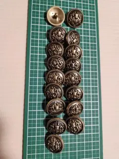 メタルボタン 17個セット