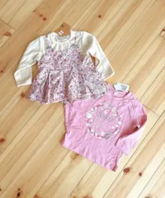 こども服 花柄トップス 80cm 新品未使用品