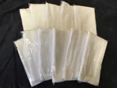 白無地フェイスタオル(個包装) 11枚