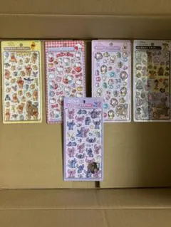 ☆新品未開封☆イオン購入正規品ボンボンドロップシール5点セット