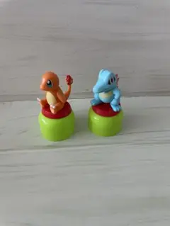 ポケモン　チョコエッグ　旅立ちの3匹 ヒトカゲ&ワニノコ　2体セット