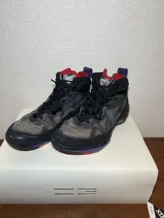 Jordan 37 PF 27cmバッシュ 黒/赤/紫　ジョーダン37