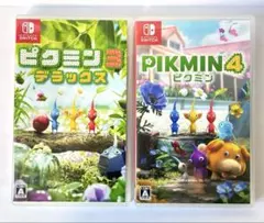ピクミン3 デラックス + ピクミン4 Switch ソフト 2本セット