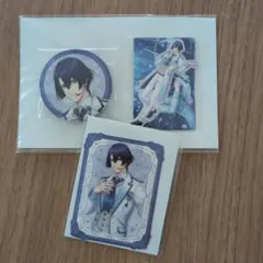 うたの☆プリンスさまっ♪　くじ　缶バッジ　ステッカー　特典　真斗セット+レン