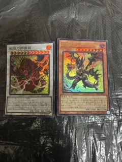 断罪のディアベルスター・蛇眼の断罪龍　白き森デッキパーツセットまとめ売りのサムネイル