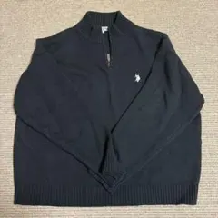 U.S. POLO ASSN.ハーフジップ ニットセーター