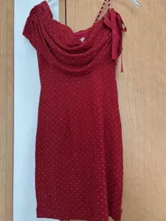 an' タイトミニドレス キャバクラ　ラウンジ　ワンピース　オフショル