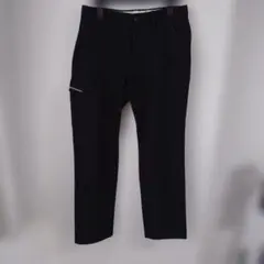 セ*ー様 テーラーメイドゴルフadidas 黒スラックス ジッパーポケット付きのサムネイル