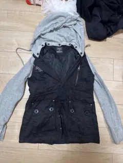 GHOST OF HARLEM フード付きジャケット