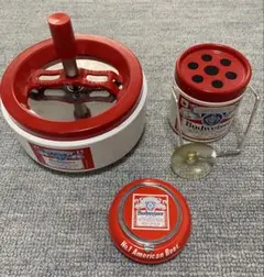 【Budweiser】灰皿3点セットのサムネイル
