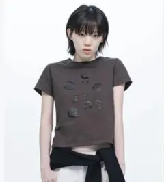 OHESHIO 半袖 Tシャツ ブラウン