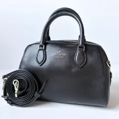 【極美品】kate spade 2way ハンドバッグ マディソン 黒 冠婚葬祭