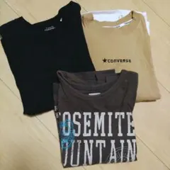 長袖Tシャツ　130サイズ　3点セット