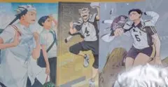 ハイキュー!! 木兎光太郎　赤葦京治 　Ａ４クリアファイル