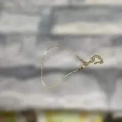 ゴールドメッキ クリスタルビーズ ブレスレット
