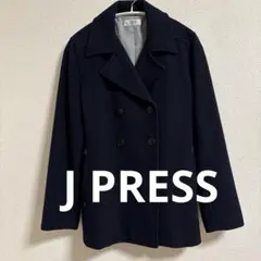 最終値下げ　ジーェプレス　ピーコート　ネイビー