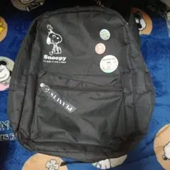 スヌーピー ブラックリュック