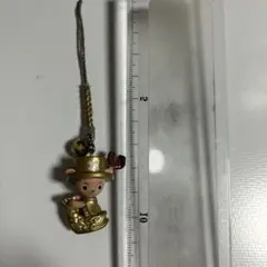 金色のワンピース　チョッパーのキャラクター ストラップ