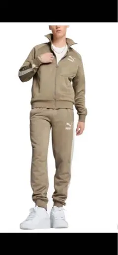 PUMA オリーブグリーン セットアップ
