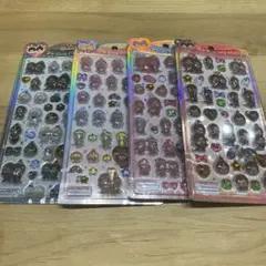 【正規品】モンチッチ うるちゅるPOPシール 4枚セット