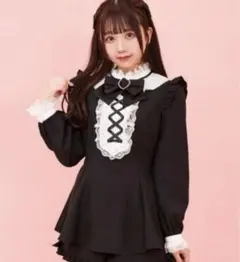 極美品】Secret Honey 袖スリットレースフリルセットアップ - メルカリ