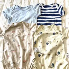 ✨UNIQLO❤️ユニクロ✨ベビー❤️半袖✨ロンパース❤️肌着✨80❤️4点セット‼️