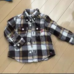ミキハウス　はおりもの　シャツ